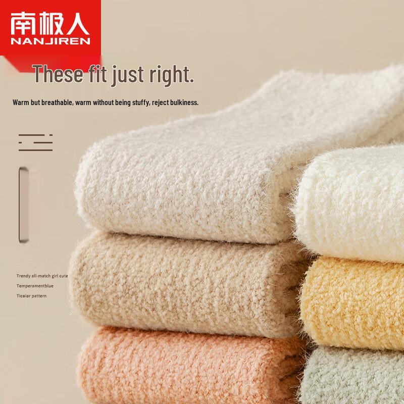Women's Thermal Coral Fleece Long Socks