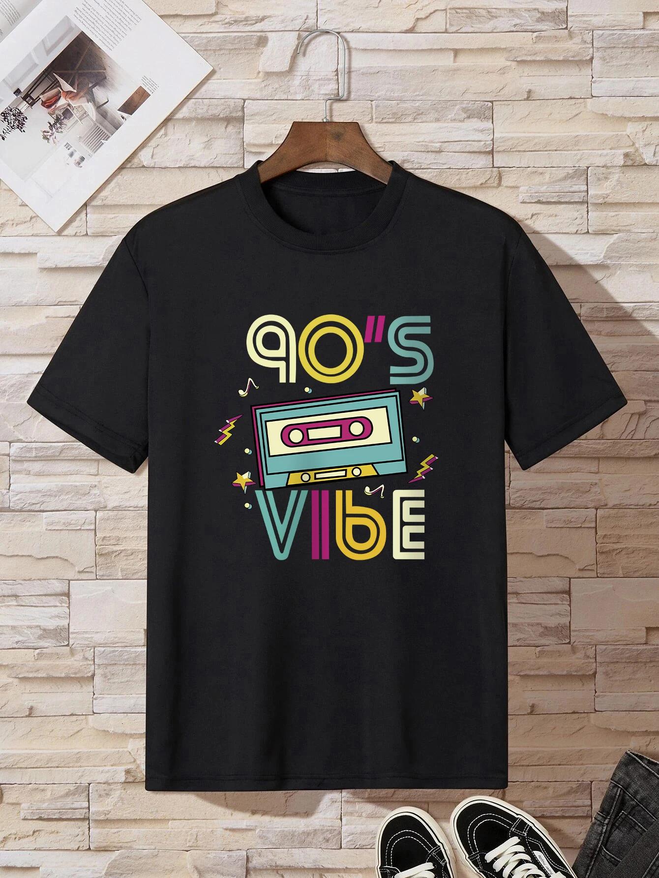 

Футболка «вайб 90-х» XXXXXL чёрный