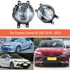 Pair Left&Right Fog Lamp Assembly For Toyota 2015-2016 Lexus 2013-2016 Replacement LED Anti Fog Light 8121048050 8122048050
