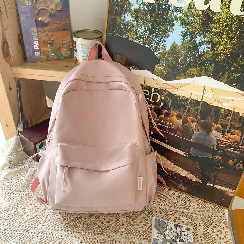 Schultasche neue Tasche Damenmode einfache Schülerschultasche Freizeit Reisen einfacher Rucksack für Mittelschüler Großhandel