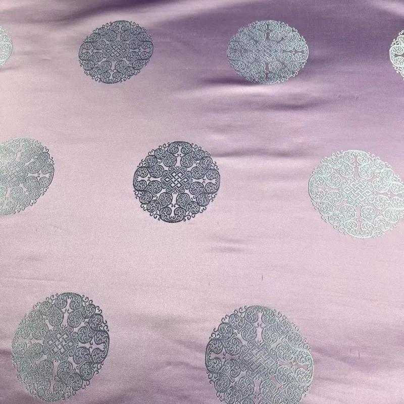 Tang-mounted Majia Mongolian Robe Jacquard Brocade Fabric Tibetan Robe Film and Video Decorative Cushion Pillow Group