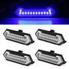 4PCS Grille Lights For Toyota Tacoma TRD Sport   Front Grill Car LED White Amber Blue Red Warning Daylights DRL 12V