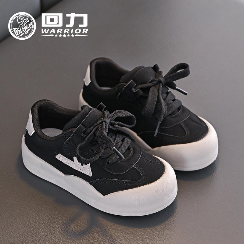 

WARRIOR Girls Low-top Board Shoes Spring and Autumn New Children s Lightweight Sports Shoes Boys Students Casual Shoes 37