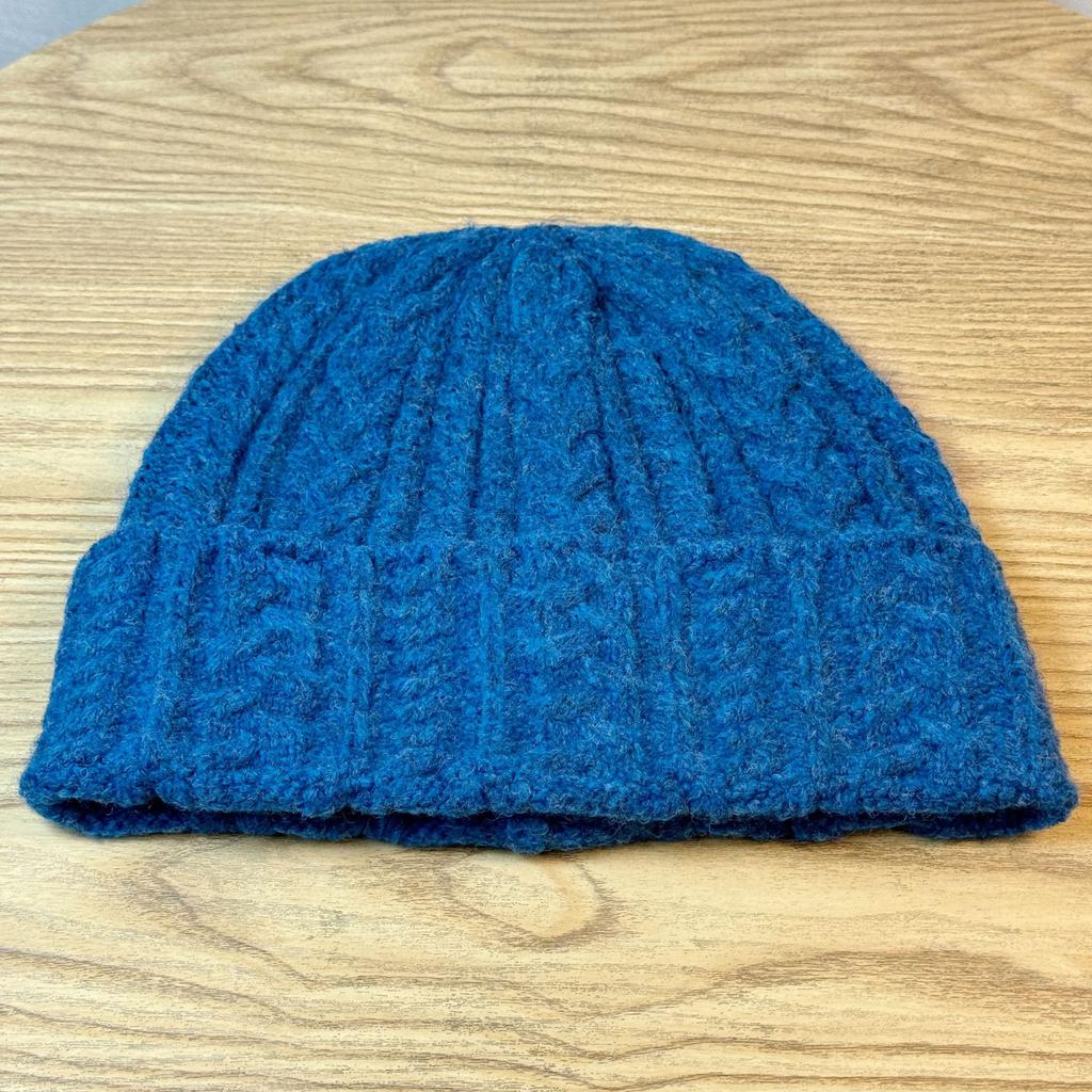 Twist Knitted Hat Men's Ear Protection Plus Plush Woolen Hat Korean Version Winter Grandpa Old Man Middle Aged and Elderly Warm Hat Trend