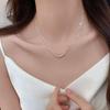 925 Sterling Silver Bead Necklace – 2025 Hot New Trend, High-End Clavicle Chain for Women