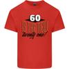 60th Birthday 60 is the New 21 Funny Unisexs Light Cotton TShirt
