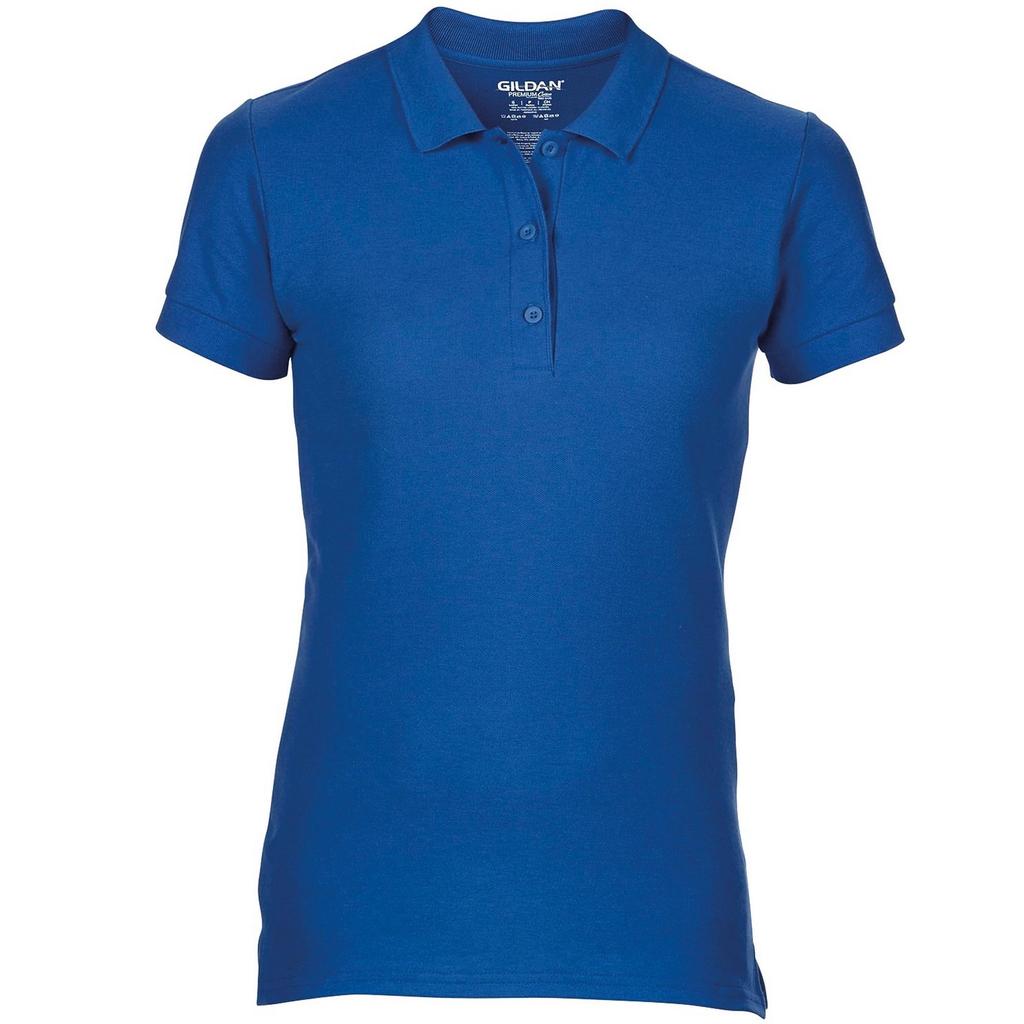 Gildan Damen Premium Baumwolle Sport Doppelpiqué Poloshirt