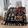 Rockband Kiss Band Decke Mode Flanell Flauschige Fleece Überwurfdecke Kinder und Erwachsene Geschenk Sofa Reise Camping