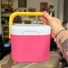 Insulated Portable Cooler With Handle Mini Freezer Fridge Heat Preservation Food Storage Cooler Box For Beach Picnic