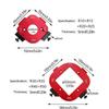 R10-R50 Radius Jig Arc Angle Positioning Template 4 in 1 Round Corner Jig  Woodworking
