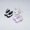 20CM Slim Fit Cotton Doll Shoes for 14-Inch BJD Dolls - Princess Lace Toy Accessories