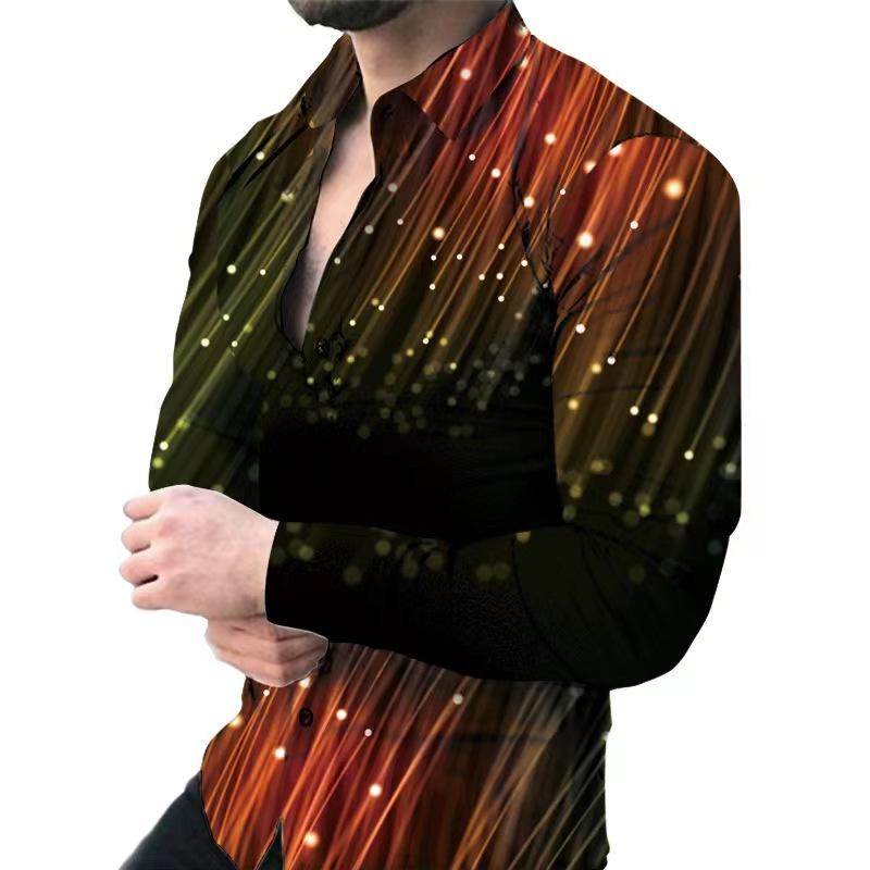 Herren Oberteile Dekoration Revers Oberteile Hochwertiges Material Weich Bequem Lässig Outdoor Party