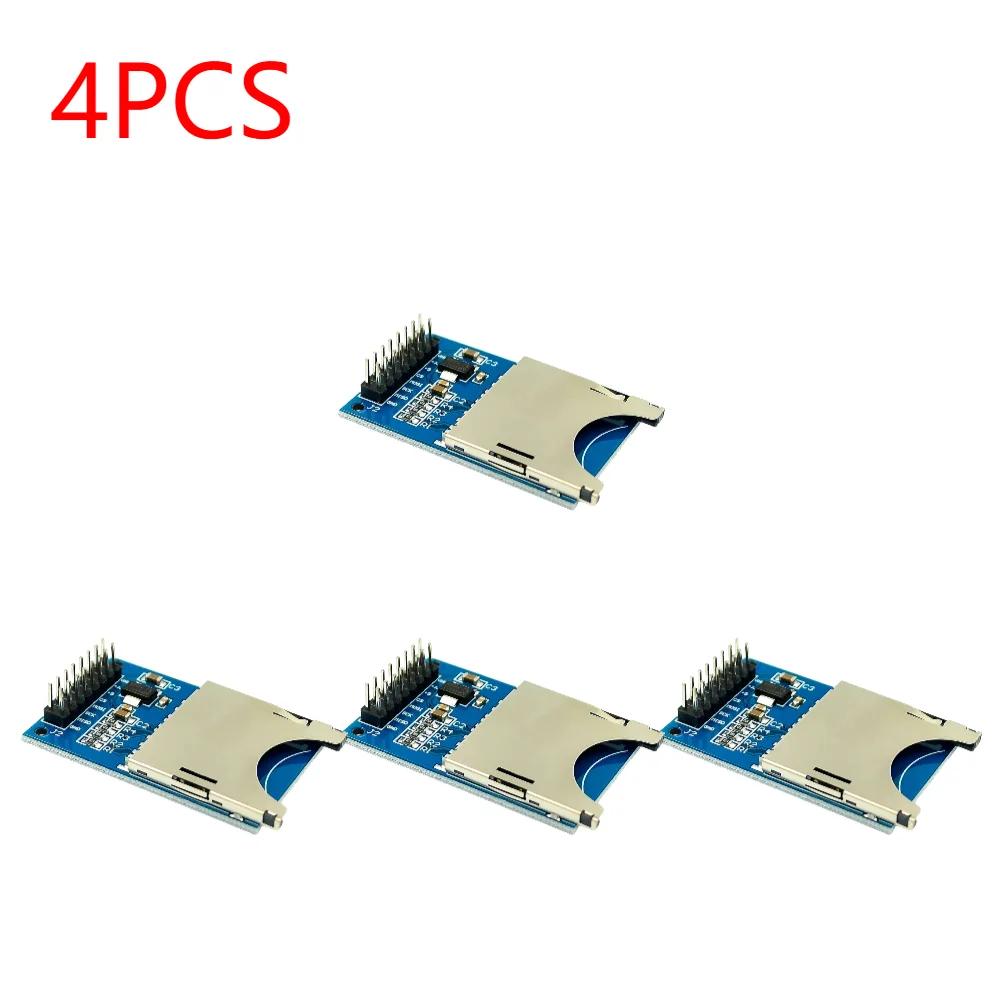 1-4pcs Micro SD Storage Expansion Board With 6 Pins 5V 3.3V Micro SD TF Card Memory Shield Module SPI for Arduino DIY Kit