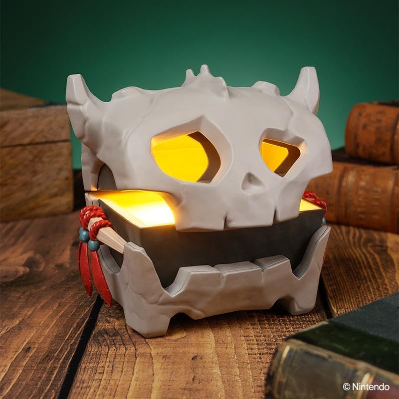 Paladone The Legend of Zelda Bokoblin Chest Light Official Licensed Night Light with Sound Effects Gaming Room Decor Collectible Gift for Boys Girls