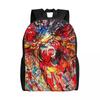 Custom Japanese Anime E-Evangeliones Laptop Backpack Women Men Casual Bookbag for School College Student Classical Bag
