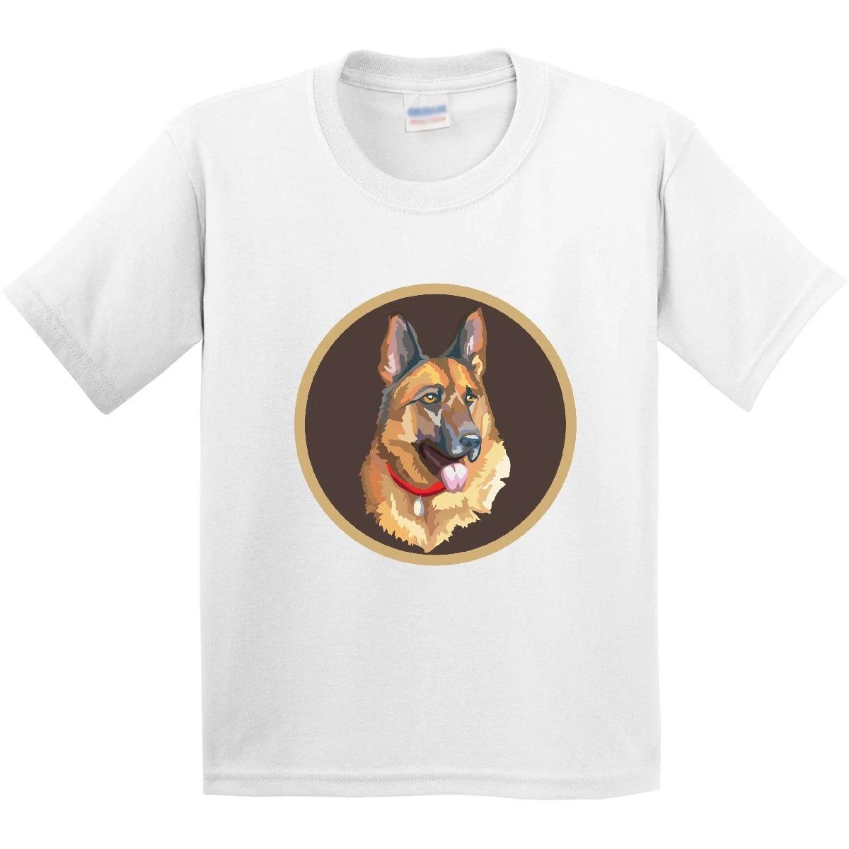 

Inktastic Немецкая овчарка Молодежная детская футболка для мальчиков K 9 Питомцы Мама Одежда Футболка 140