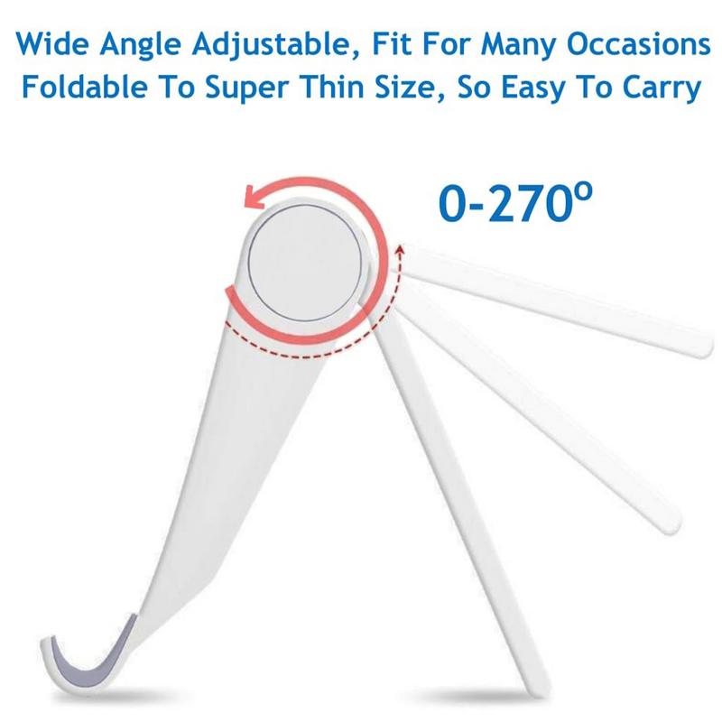 Handyhalter Ständer Mobiler Smartphone Halter Tablet Ständer 100 Grad Winkel Verstellbar Handy Halterung