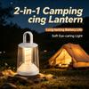 Detachable Camping Lamp Type C Charging 4 Modes Filament Breathing Light Bottom Screw Hole for Tent Bedroom