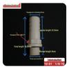 POM Anti-Corrosion Plastic Steel Connector with Internal and External Threads for Water Pipes and Tanks