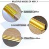 1PC 3mx2cm Room Decoration Interior Trim Strips Wall Stickers Corner Decorative Strips Home Decor Garden Peel