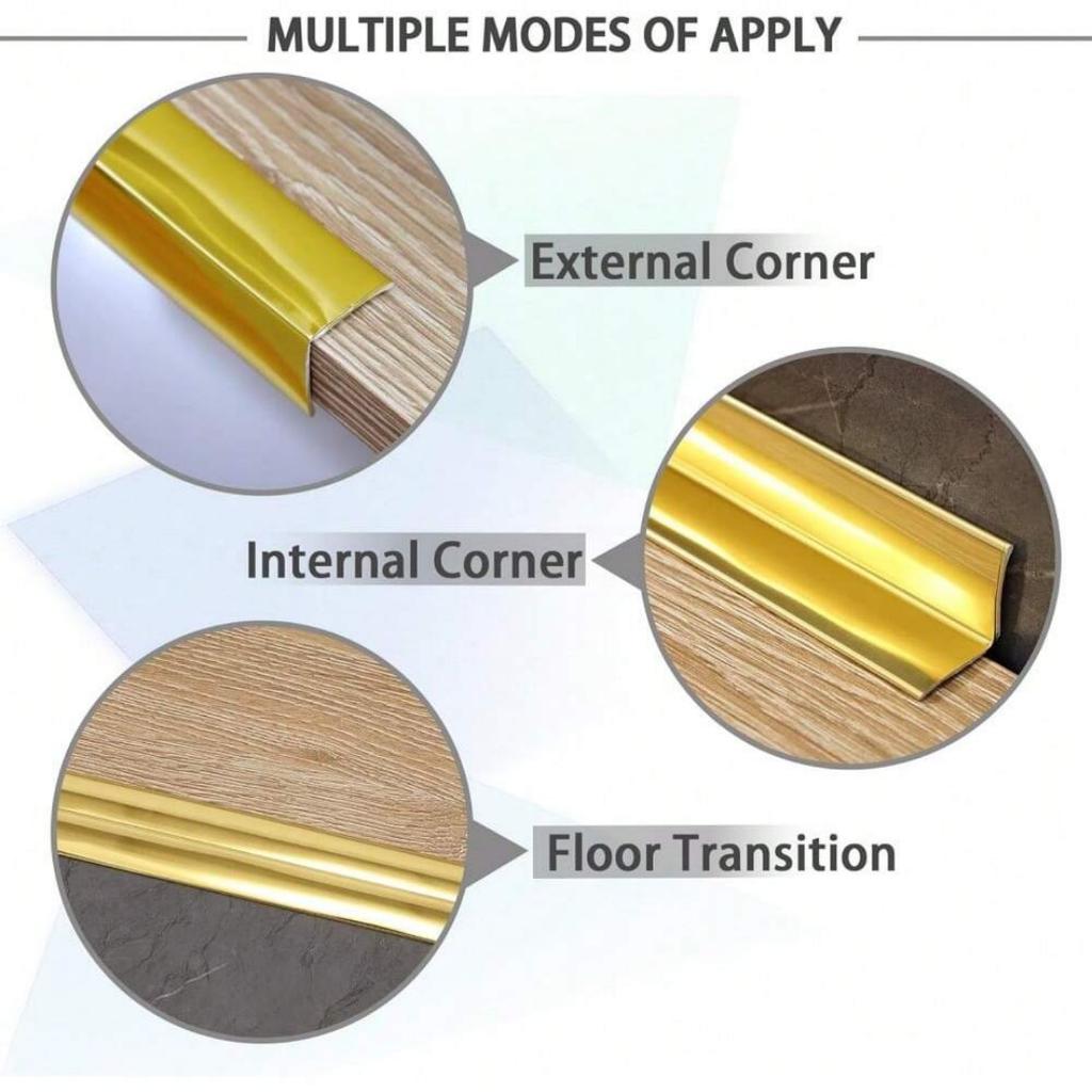 1PC 3mx2cm Room Decoration Interior Trim Strips Wall Stickers Corner Decorative Strips Home Decor Garden Peel