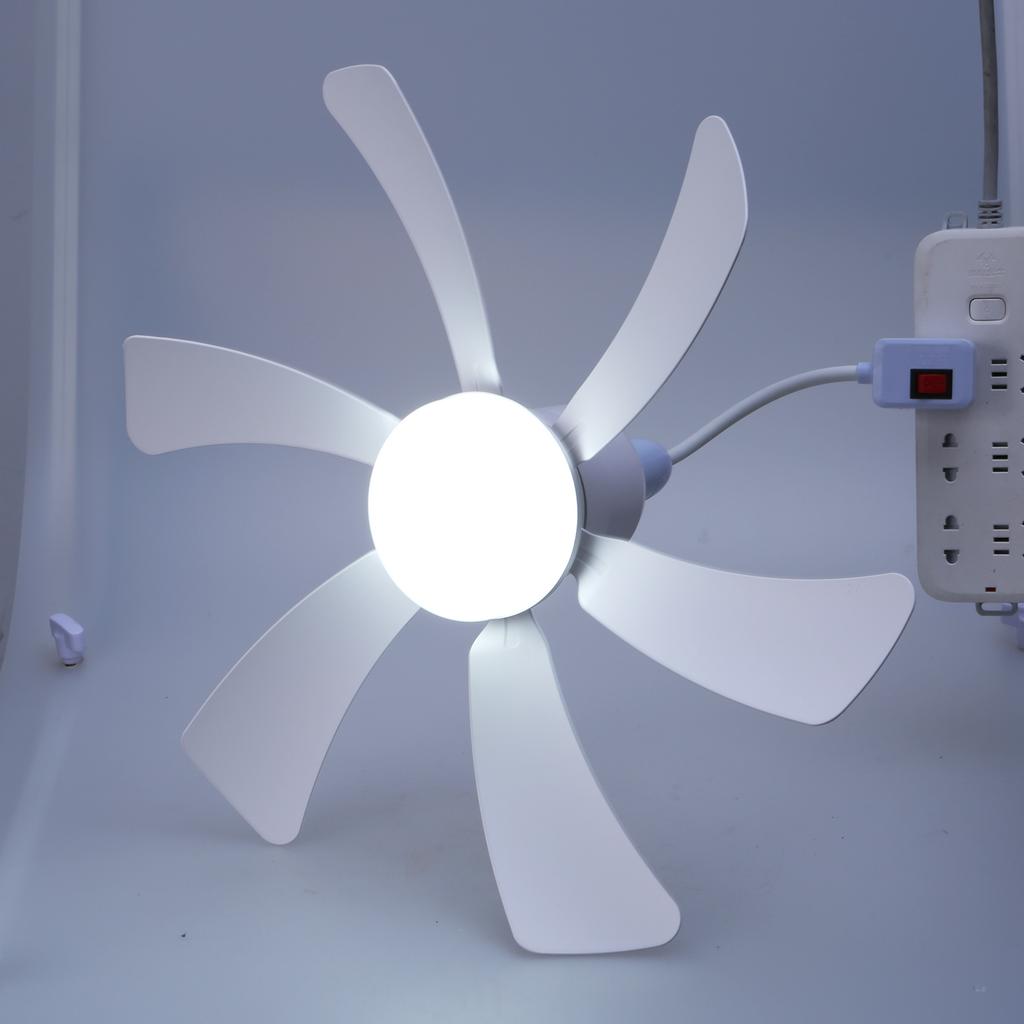 E27 Ceiling Fan AC85-265V Fan Light with Remote Sudden Stop Protection for Indoor Home 3 Gear Adjustable Chandelier Fan