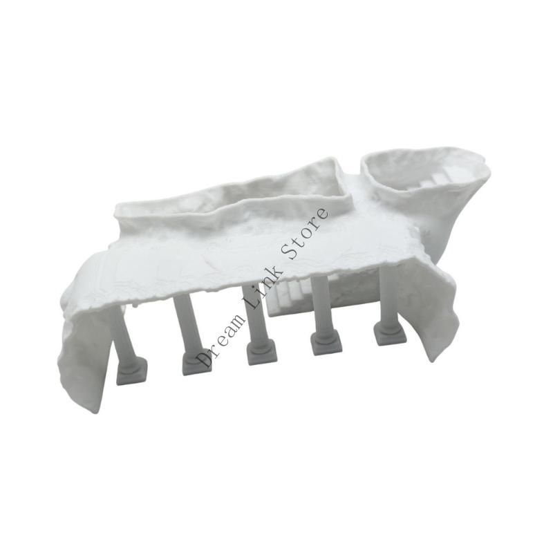 Q1FD Aquarium Decors Fish Tanks Decoration Betta Fish Tanks Accessories Plastic Palaces Ornament for Cave Hide Decorations