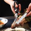 Multipurpose Kitchen Shears Stainless Steel with Cover Sharp Heavy Duty Scissors for Cutting Fish Meat Poultry Herbs Bones