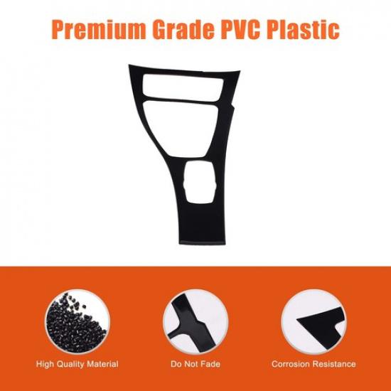 Glossy Black Console Gear Shift Panel Cover Trim For BMW 3 Series E90 2005-12