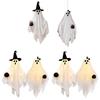 Entryway Window Line Halloween Hanging Pair, Two Piece Fabric Figure Set for Home and Party Corner Indoor Display