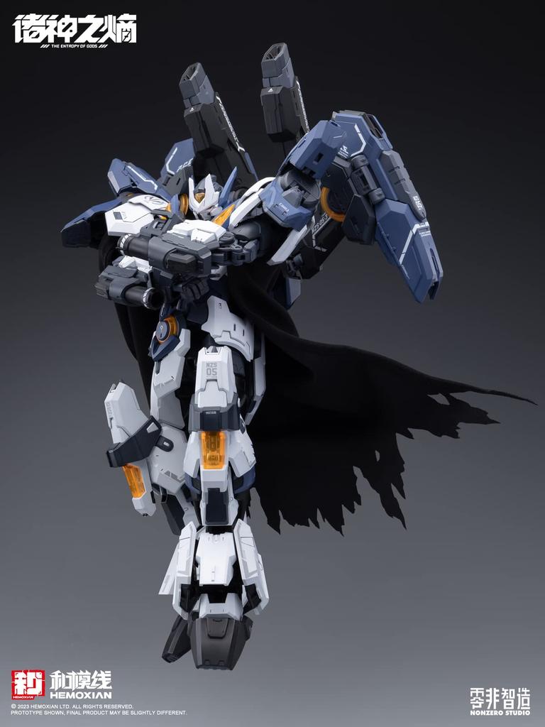 Doyusha Hemoxian Nonzero Series The Entropy of Titans Raijin 225mm Plastic Model Vol. 1 NZS-05-3, Tall, 1/100 Scale, Pre-Colored