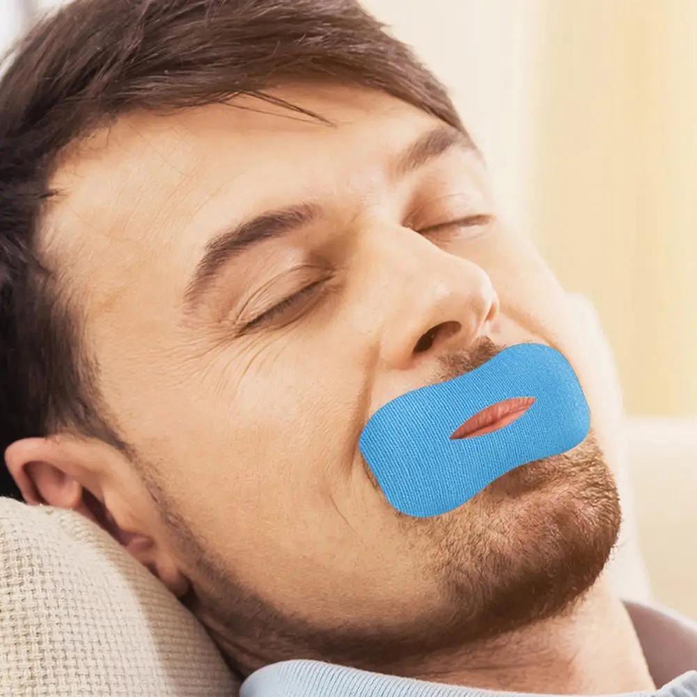 30 szt. Taśma przeciw chrapaniu do oddychania przez usta Delikatna dla lepszego nosa Poprawiająca sen Naklejki na usta na chrapanie Plaster na usta