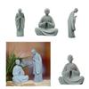 Aquarium Decoration Buddhas Statues Figurines Fish Tanks Decorations Buddhas Sculpture Ornament for Home Desk Decors