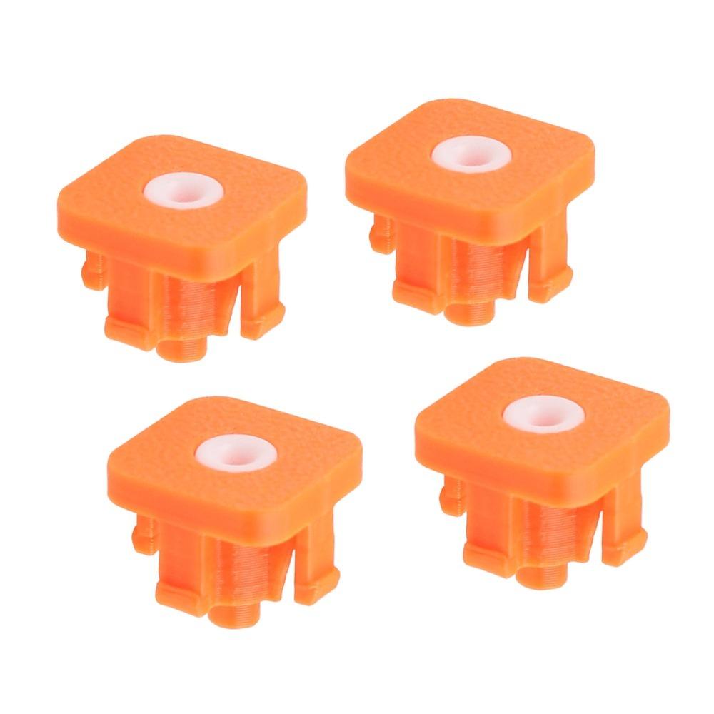 4PCS High Hardness Filament Inlet Protector Ceramic Feed Protector for Kobra 3/S1C For Filament Feed