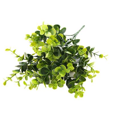 1Pc Plastic Fake Artificial Green Grass Bonsai Craft Garden Home Office Decor