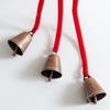Iron Retro Christmas Bells Red Xmas Tree Hanging Bells Exquisite Christmas Chime Bells  Car Holiday