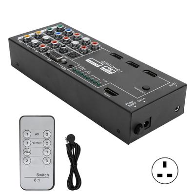 M001 MultiFunctional HDMI O Extractor Switcher with 8 Inputs To 1 HDMI Output