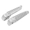 2pcs Front Footrest Metal Motorcycle Foot Pedal Replacement for Ninja ZX10R Z1000 ZX636 Z1000SX GTR1400