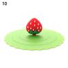 Cartoon 10cm Cute Silicone Cup Cover Heat-resistant Leak Proof Sealed Lids Cap Dustproof Cup Cover Suction Cup Cover Tea Lids