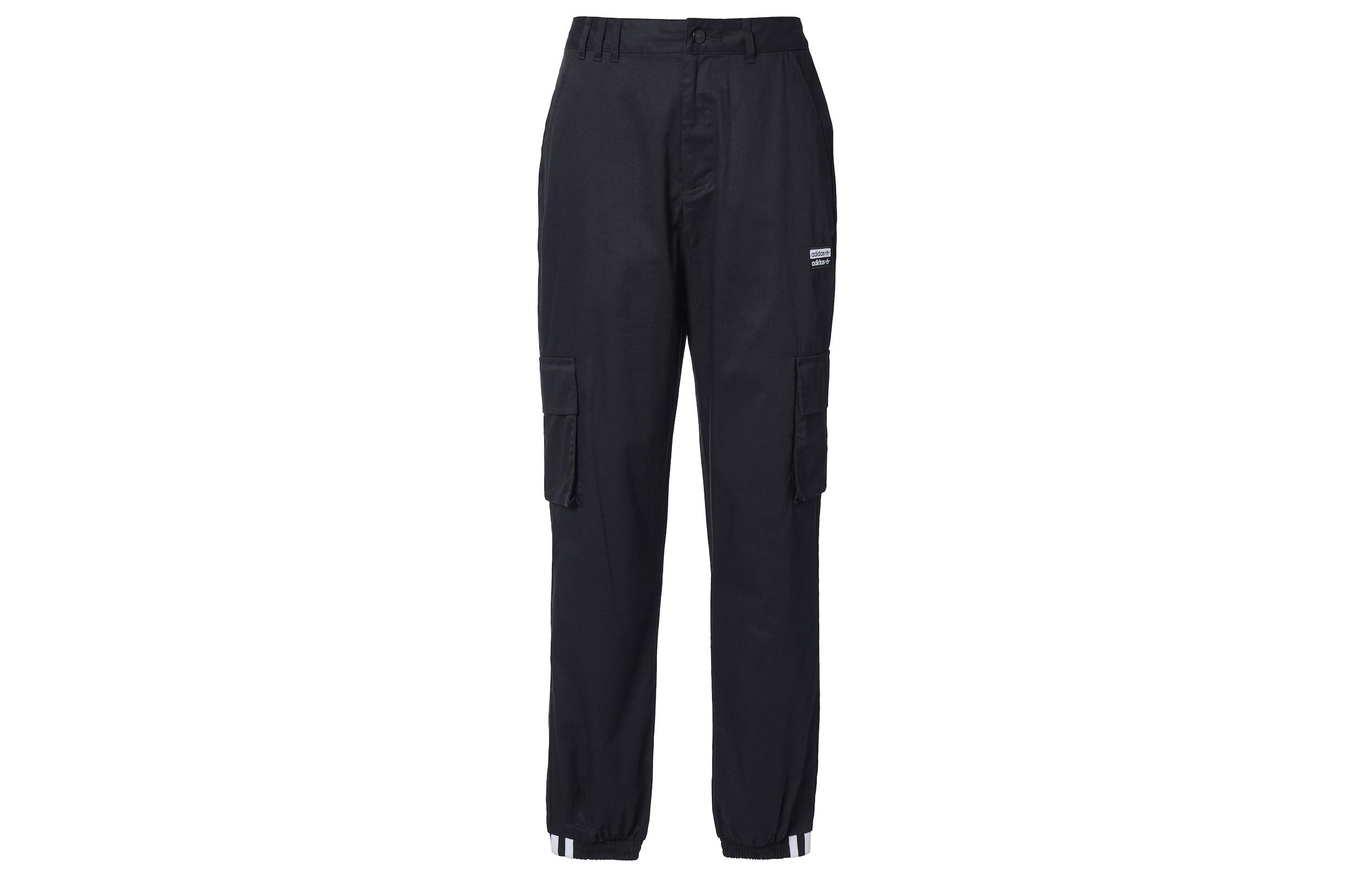 Adidas Originals Cargo Pants Women s Black Moderate Straight Fit Pants GD3071 36
