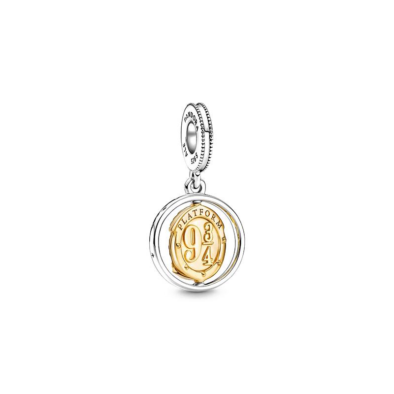 Pandora Harry Potter series Hedwig spinning pendant 760035C00 серебряный