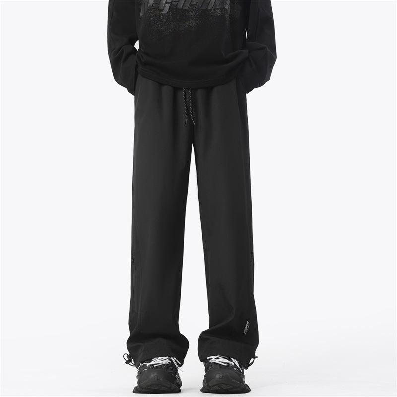 

Спортивный комбинезон Мужской Осенний Новый Повседневный Зарядные штаны 5XL чёрный