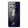 Starry Sky Tempered Glass Phone Case for Xiaomi 14 - Unisex Model, Hot Seller