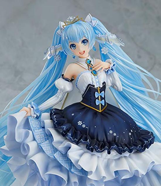 Character Vocal Series 01 Hatsune Miku Snow Miku Snow Princess Scale ABS PVC Complete Figure Ver. 1/7 & Pre-painted