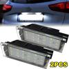 1/2Pc Car LED Canbus License Plate Light Error Free 18 SMD Lamp For Renault Megane 2 Clio 3 Laguna 2 Espace 4 Twingo Master Vel