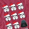 Star Wars Unisex Adult Empire Bah Humbug Polycotton T-Shirt