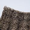 Leopard Print Ruffles Women Sexy 2 Piece Set Women Sexy Camis Bra Crop Tops + Low Waist Shorts Summer Holiday Beach Outfits Suit