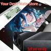 Rosa Mädchen Cartoon Schreibtischmatte Anime HD Druck Reze Mauspads PC Zubehör Großes Mauspads Tastatur Gaming Mauspads 80X30CM 90X40CM
