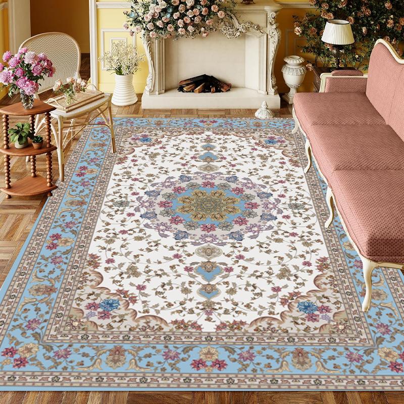 Modern Abstract Printing Carpet Non-Slip Washable Rug for Living Room Bedroom Kitchen Sofa Table Balcony Home Exquisite Decor