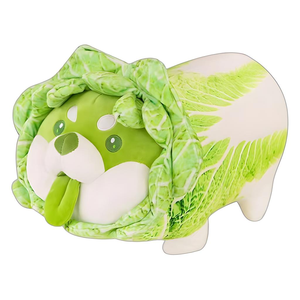 Vegetable Elf Cabbage Dog Eight Inch Plush Toy Doll Vegetable Dog Doll Sleeping Pillow Girl Birthday Gift